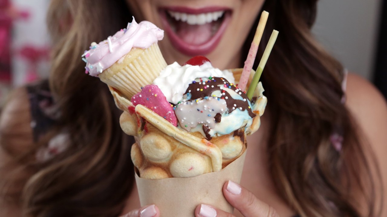 Try Not to Burst From Happiness at the Sight of Bubble Ice Cream Cones
