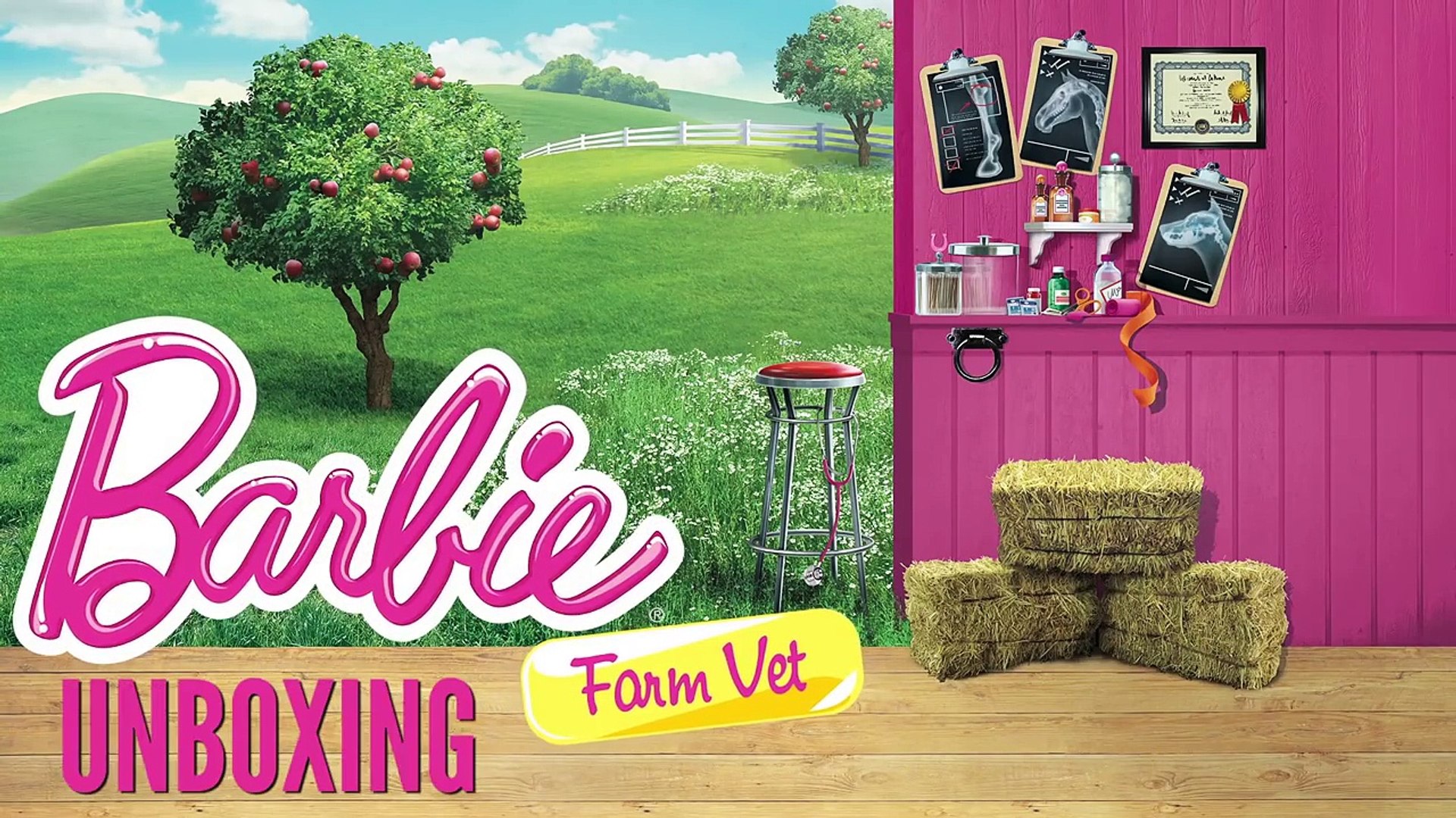 Barbie Farm Vet Doll Playset | See More...