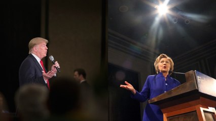 Скачать видео: Poll: Most voters see Trump and Clinton unfavorably