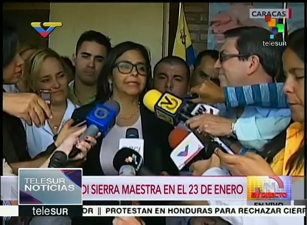 Canciller venezolana agradece apoyo y solidaridad del pueblo cubano