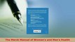 Download  The Merck Manual of Womens and Mens Health PDF Free