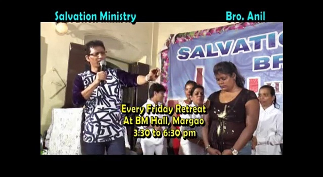 Salvation Ministry Bro. Anil Goa India 21/3/16 Part 1