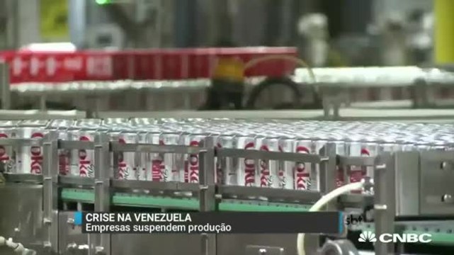 Coca-Cola interrompe produção de refrigerante na Venezuela por falta de açúcar