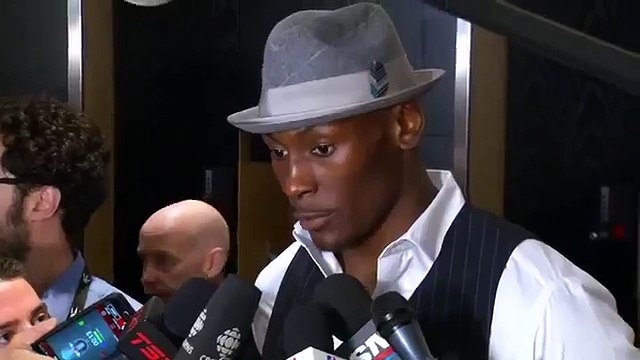 Bismack Biyombo Postgame Interview | Cavaliers vs Raptors | Game 4