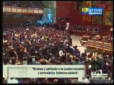 Presidente Correa presentó su último Informe a la Nación en la Asamblea