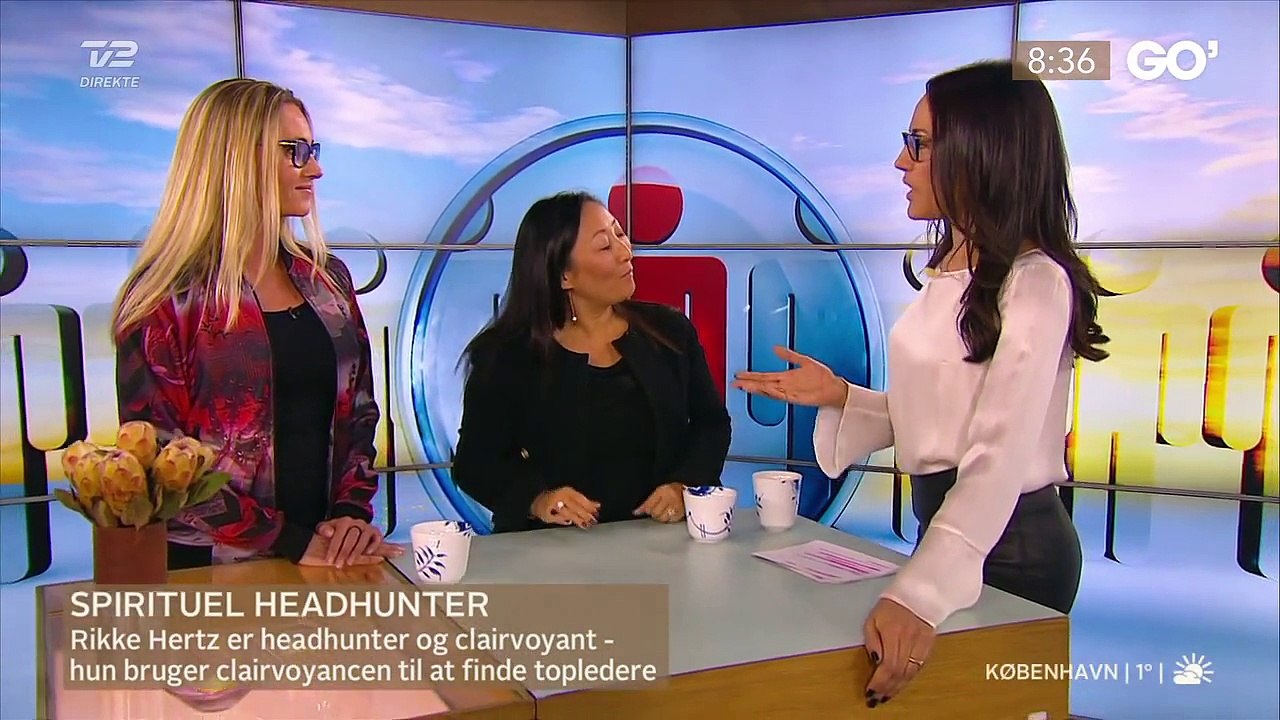 En af Danmarks førende headhuntere er en clairvoyant - Go' morgen Danmark