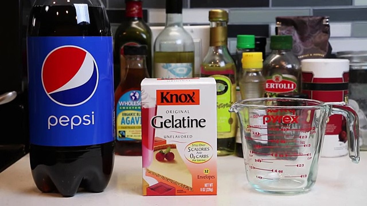 How to Make HUGE TWO LITER Gummy Pepsi Cola Bottle Fun & Easy Make Your Own Jello Dessert! - YouTube