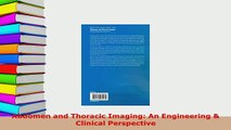 Read  Abdomen and Thoracic Imaging An Engineering  Clinical Perspective Ebook Free