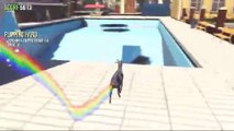 Goat Simulator mod Nyan Goat