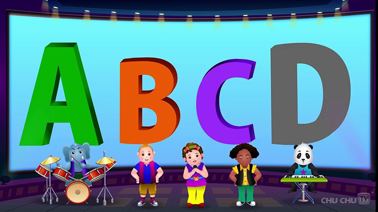 ABCD Alphabet Song - Nursery Rhymes Karaoke Songs For Children   ChuChu TV Rock  n  Roll