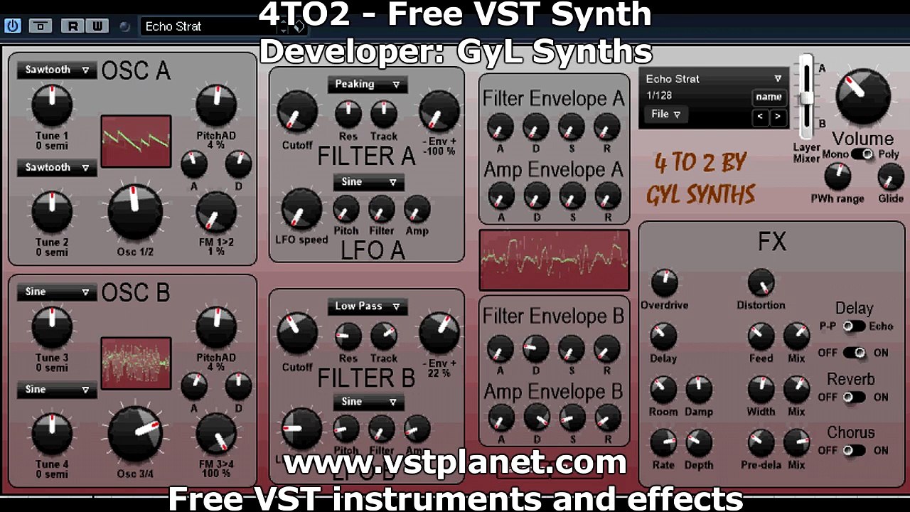 Synthesizer Software 4TO2 - vstplanet.com