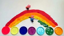Свинка Пеппа  Мультик из игрушек   Пеппа, Джордж и Радуга  Peppa Pig   Rainbow