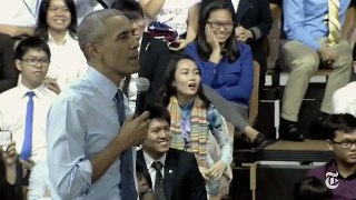 Vietnamese Singer Raps for Obama