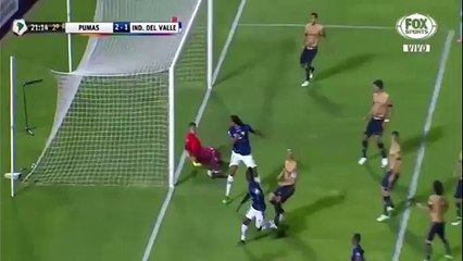 Junior Sornoza Goal ~ Pumas vs Independiente del Valle 2-1