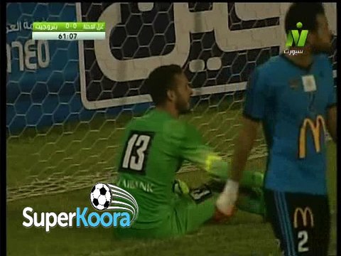 اهداف مباراة ( غزل المحلة 1-1 بتروجيت ) الدوري المصري