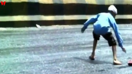 Intenso calor derrite las calles de India