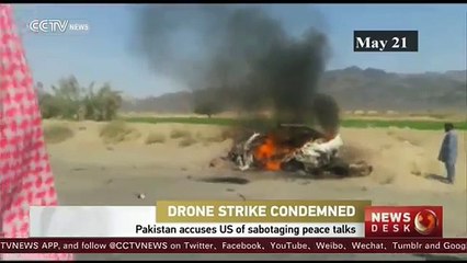 Pakistan accuses US of sabotaging peace talks