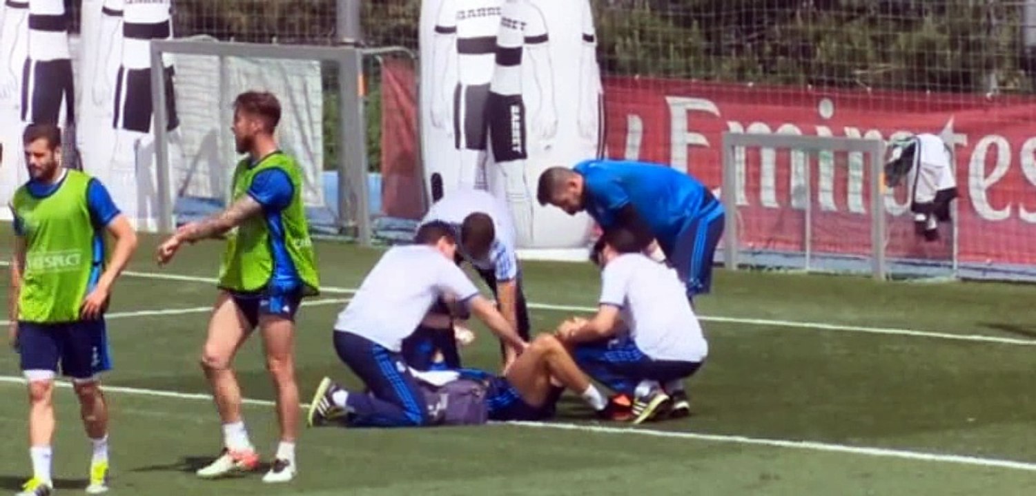 Este fue el momento en el que Cristiano chocó con Casilla