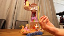Tangled Rapunzel Disney Toy Castle Tower Review 2015
