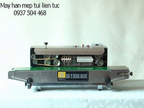 Máy hàn túi liên tục FR900S, máy hàn mép bao nhôm, máy ép túi bạc, máy ép bao liên tục FR900