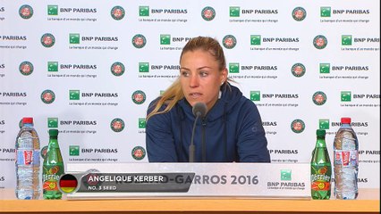 Roland-Garros - Kerber "déçue" d'être sortie au premier tour