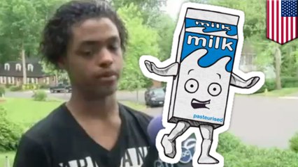 Teenager charged with theft for taking FREE school milk carton