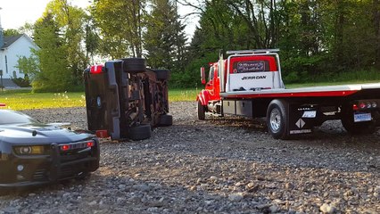 Rc rollback wrecker tow truck