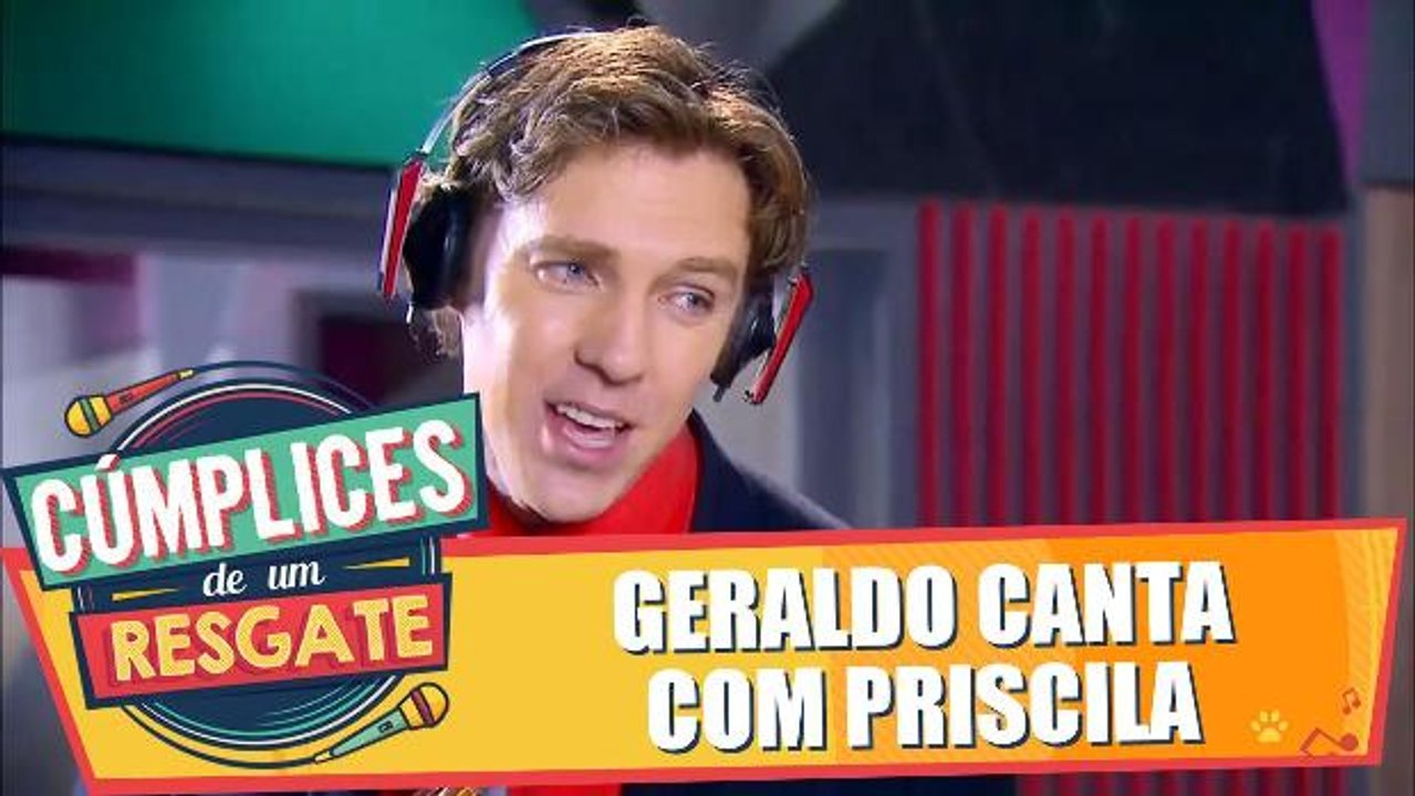 Geraldo canta com Priscila
