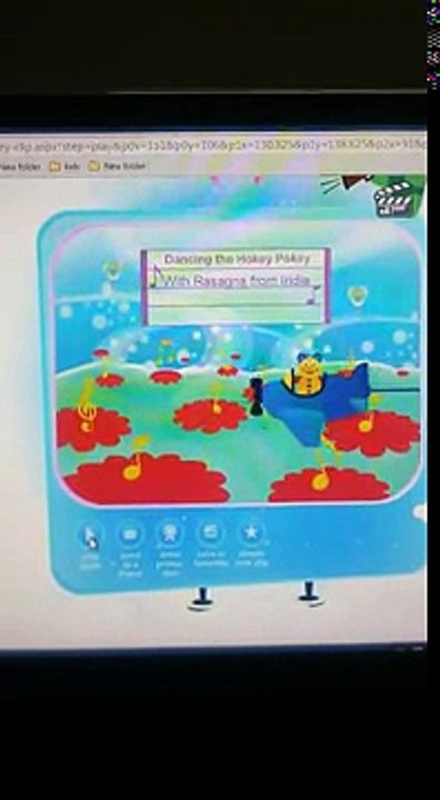 Rasagna's Hokey Pokey dance in baby TV(1)
