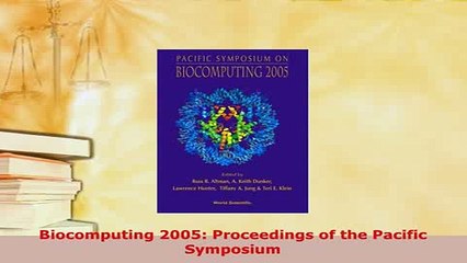 Read  Biocomputing 2005 Proceedings of the Pacific Symposium Ebook Free