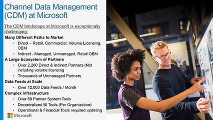 Microsoft Presentation – CDM at Microsoft