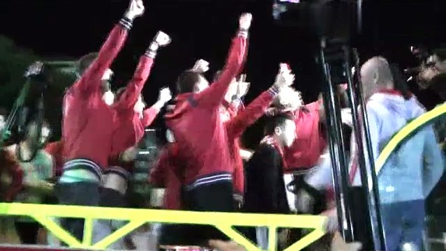 ЦСКА отпразнува с парад спечелената Купа на България за 2016 г.