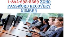 1-844-695-5369 Zoho Password Recovery Number