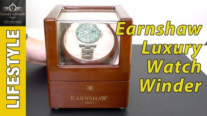 Thomas Earnshaw Single Watch Winder Review - Luxury Lifestyle Channel