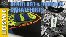 Kenzo UFO Textured Sweatshirt & Cartoon Sweater - Luxury Lifestyle Channel