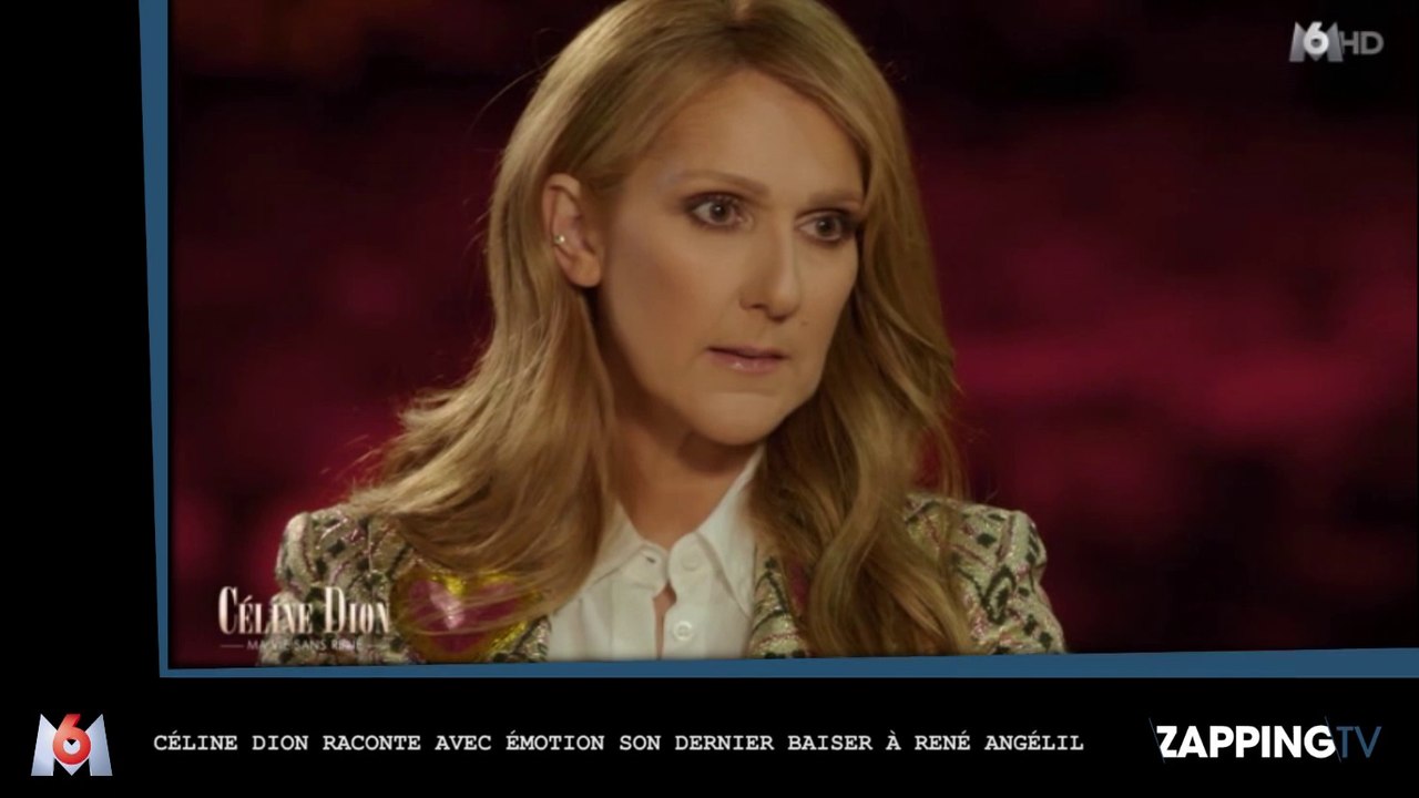 Céline Dion raconte son dernier baiser à René Angélil