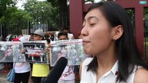 Protesters say Bongbong Marcos is similar to Jeane Napoles