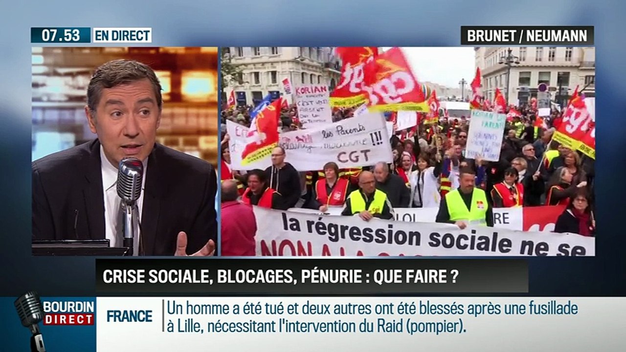 Brunet & Neumann : Loi Travail : La France est dans un cul-de-sac – 25/05