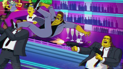 Los Simpsons - Gag del sofá LA-Z Rider