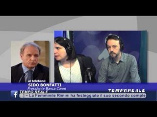 Icaro Tv. Bonfatti (Carim) a TR: auguri a Linda Gemmani e una battuta sulle elezioni