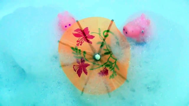 Свинка Пеппа Мультик из игрушек Новая серия 2015 Плавание Peppa Pig Swimming