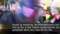 Incidents importants lors d’un meeting de Donald Trump