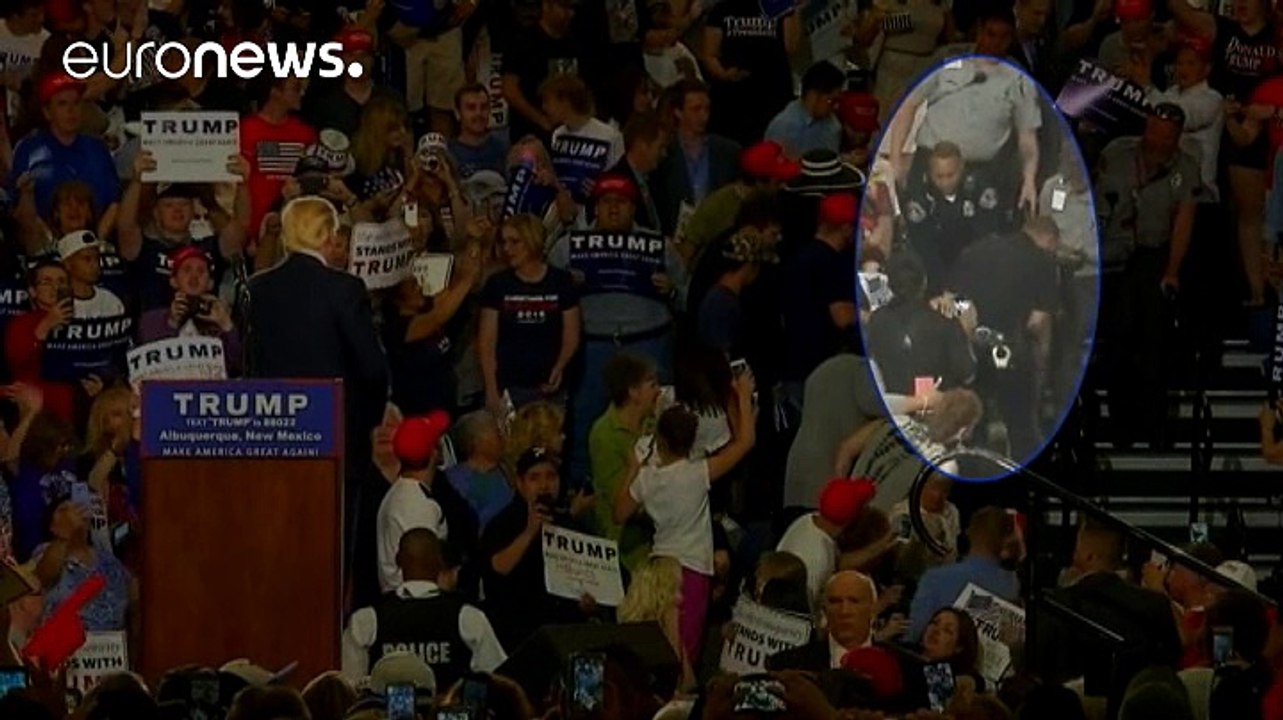 Donald Trump von Protesten unbeeindruckt