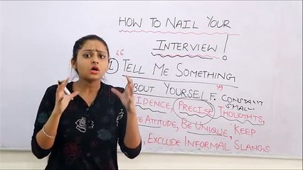 Tell Me Something About Yourself? - Interview Question