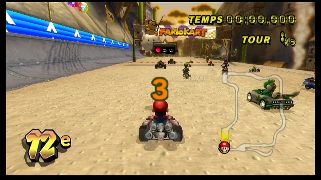 Mario Kart Wii  Mine Wario