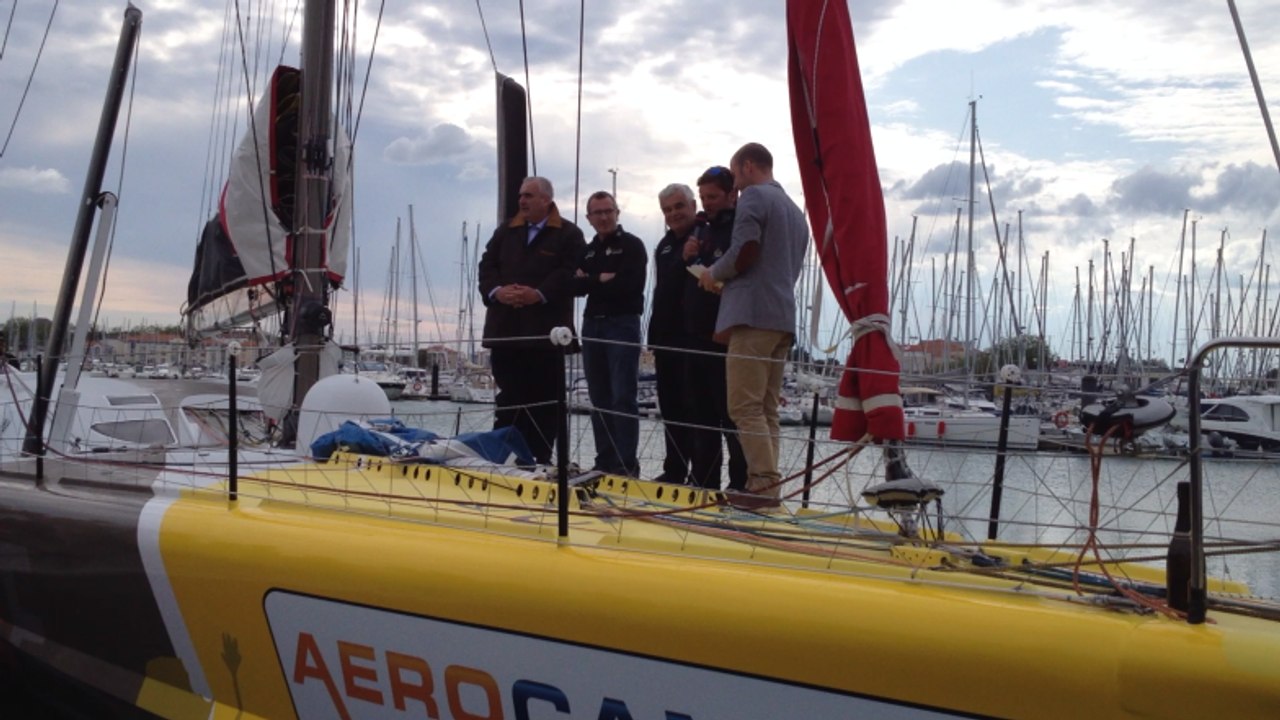 Baptême bateau Arnaud Boissières