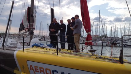 Baptême bateau Arnaud Boissières