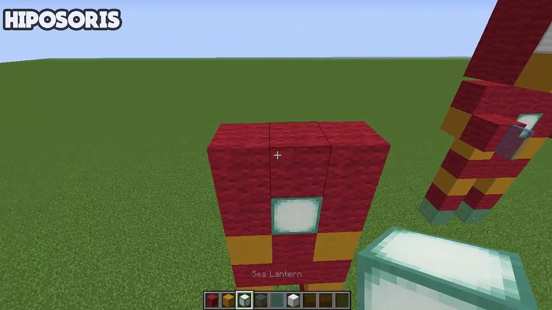 iron man statue minecraft