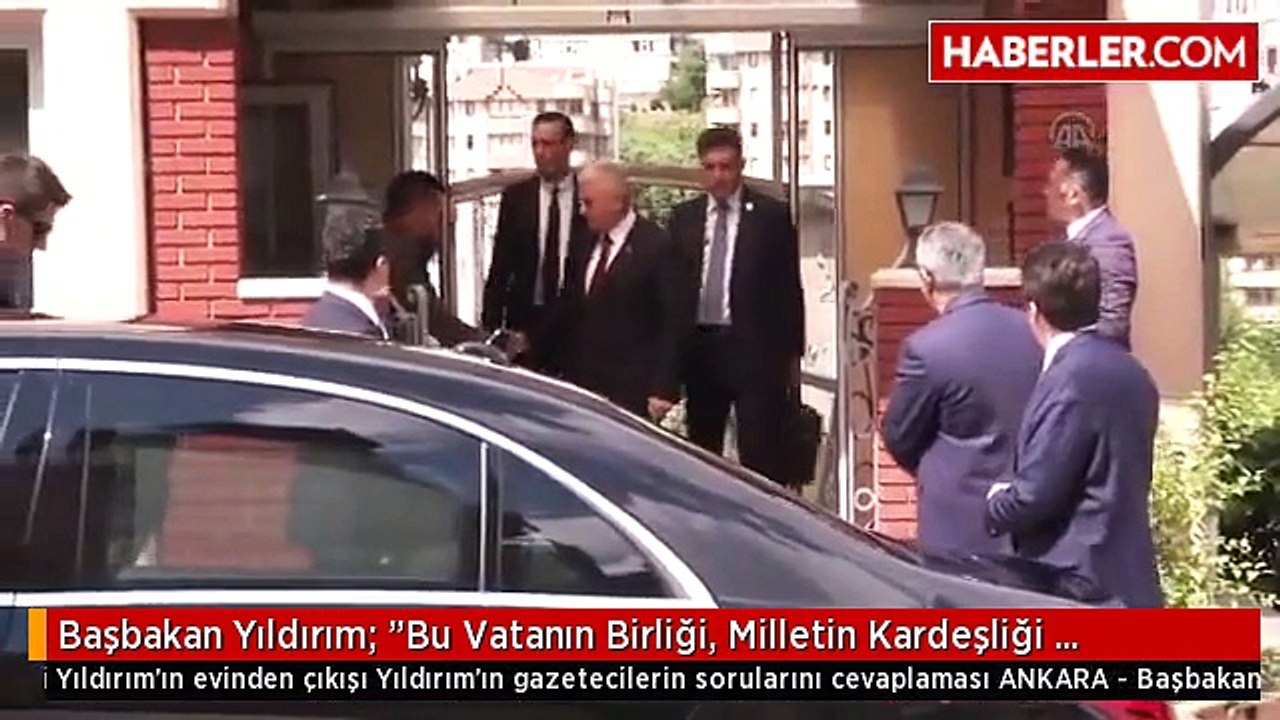 Başbakan Yıldırım Açıklaması