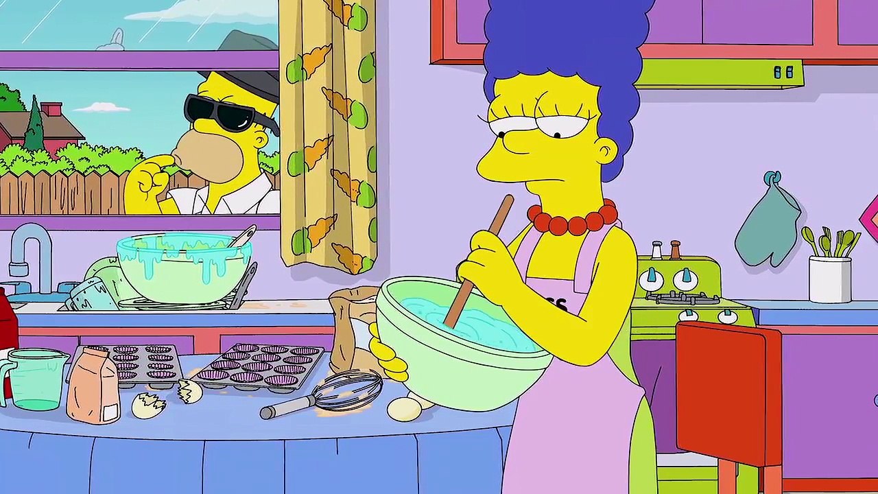 Los Simpson - Gag del sofá de Breaking Bad
